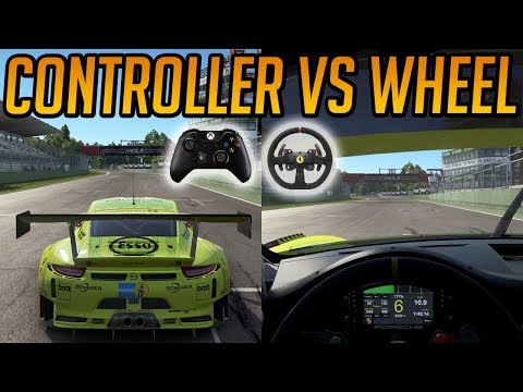 Project CARS 2 Controller VS Wheel Comparison
