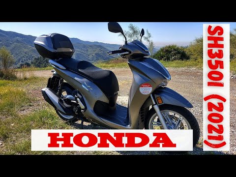 Honda SH350i mit Smart Top Box (2021) | Probefahrt, Walkaround, Soundcheck, 0 auf 100 | VLOG157