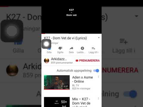 K27 - Dom vet de vi)lyrics)