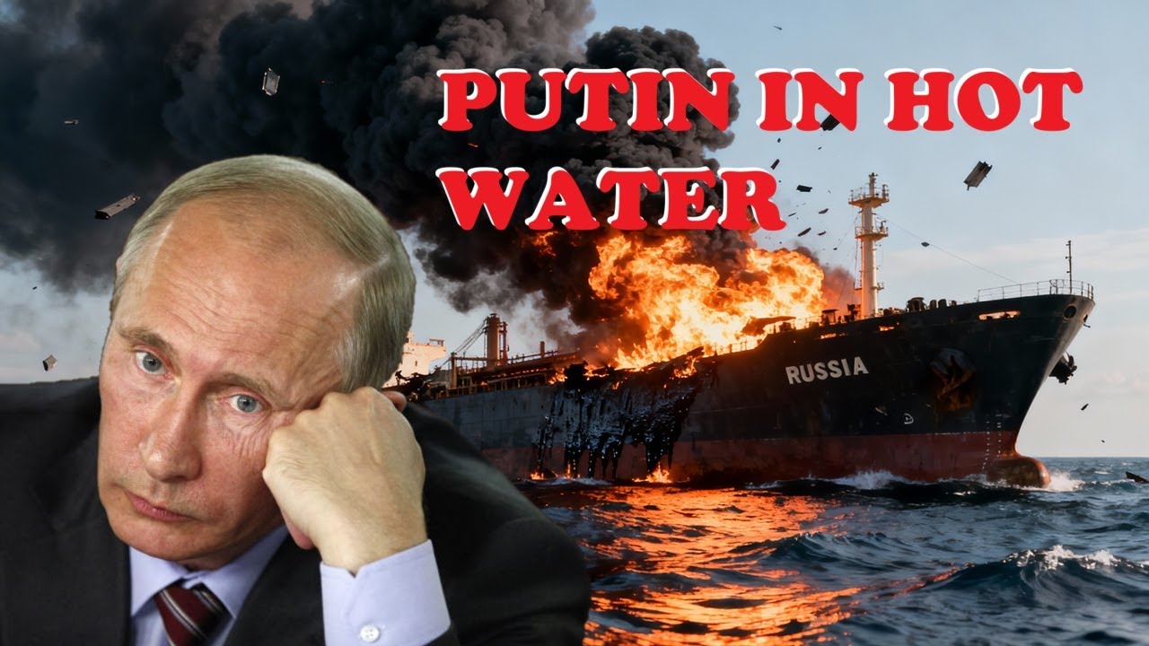 UKRAINIAN NAVAL DRONE STRIKE CRIPPLES ANOTHER RUSSIAN ‘SHADOW FLEET’ TANKER IN BLACK SEA || 2025
