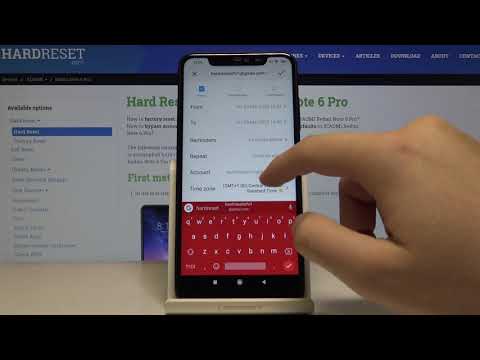 How to Add Events to Calender on XIAOMI REDMI NOTE 6 PRO