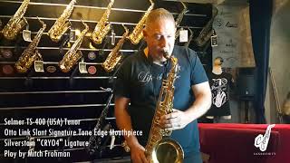 Video thumbnail for Selmer TS-400 (USA) By Mitch Frohman by Saxsociety