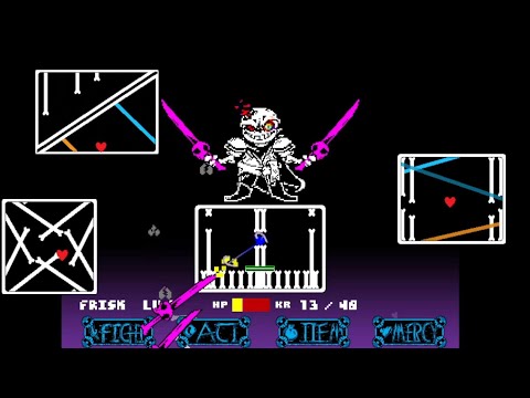DustTrust Phase 1 by QK Completed! (Noob mode) [Undertale FanGame]
