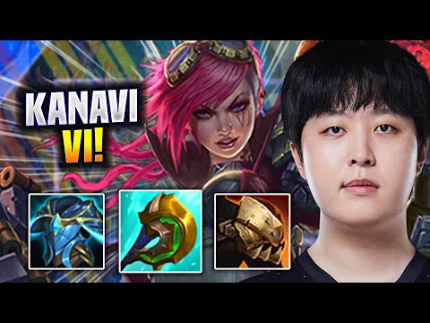 KANAVI DESTROYING WITH VI! - JDG Kanavi Plays Vi Jungle vs Taliyah! | Season 2022