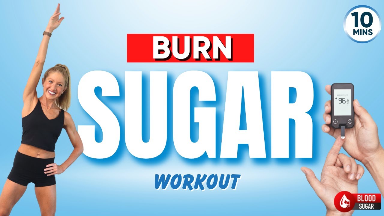Best Workout to Burn Sugar in 10 minutes (LOW IMPACT. QUICK AND EFFECTIVE!)