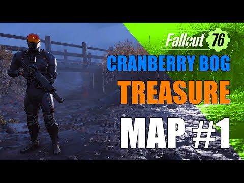 FALLOUT 76 - CRANBERRY BOG TREASURE MAP #1 LOCATION