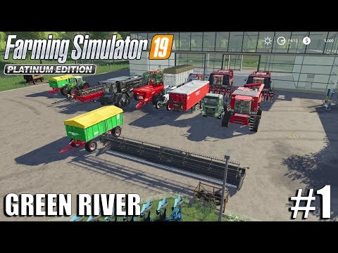Starting From Scratch | Timelapse #1 | Green River | FS19 | Farming Simulator 19 Timelapse