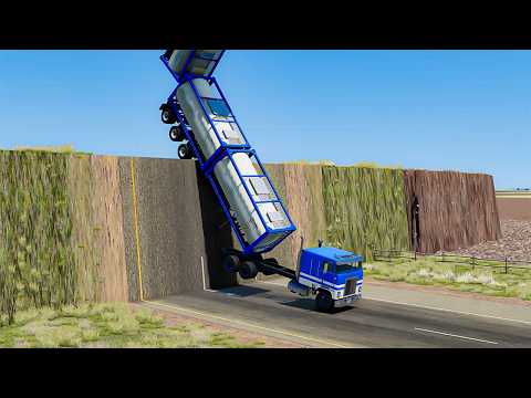 Cars vs Unfinished Roads in GTA 5