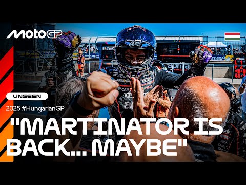 UNSEEN: Jorge Martin and Aprilia celebrate first Top 5 result together 🤩 | 2025 Hungarian GP
