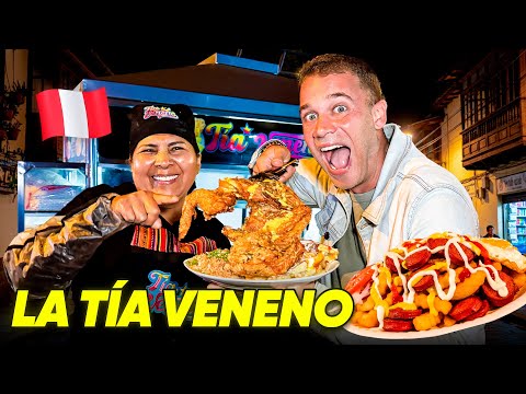 We had dinner at Auntie Veneno - Peruvian street food 🔥🇵🇪