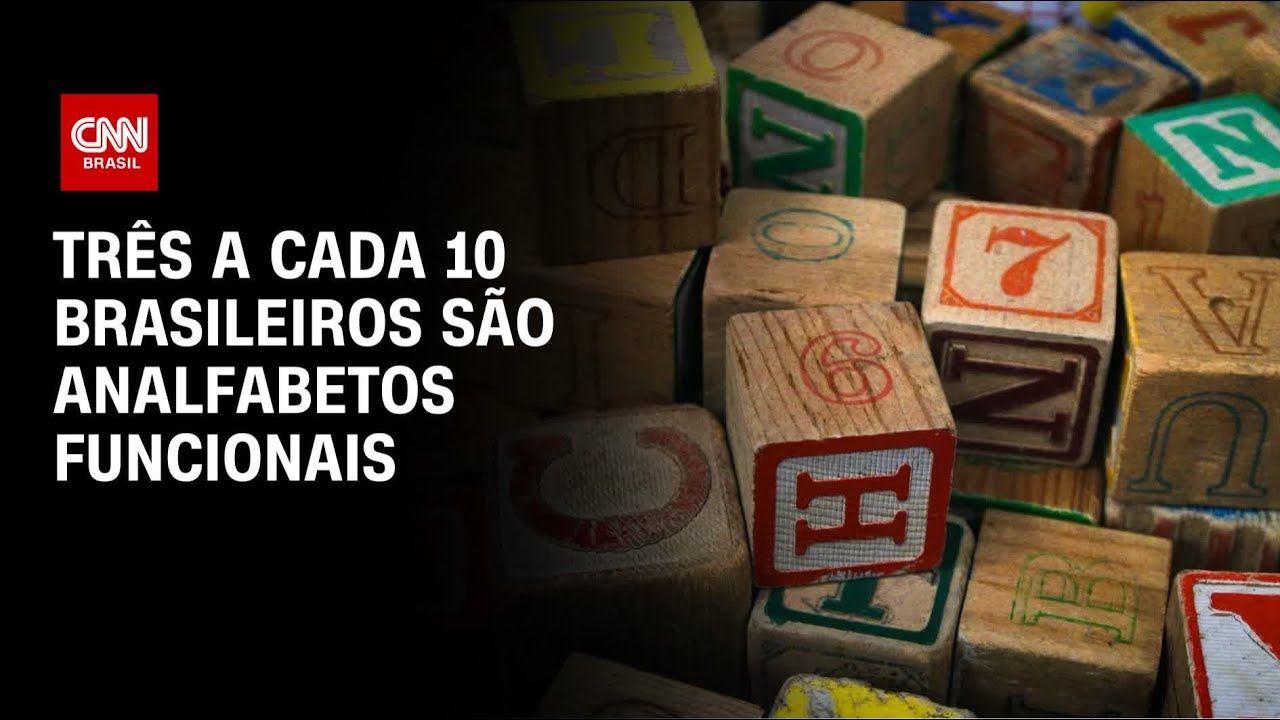 Três em cada 10 brasileiros são analfabetos funcionais, aponta estudo | CNN 360°
