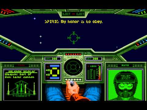 Wing Commander (DOS) - Intro & First Mission (Enyo 1)