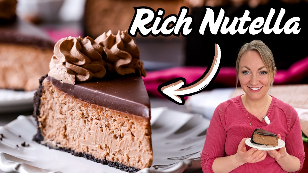 This Nutella Cheesecake Will Change How You Bake Cheesecake Forever