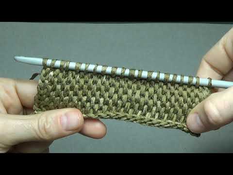 Punto pieno  (uncinetto tunisino)