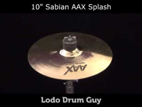 SOLD OUT 10" Sabian AAX Splash Cymbal