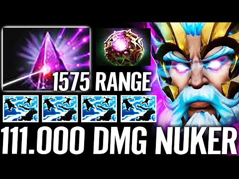 🔥 111.000 Damge GOD ZEUS 1575 Cast Range MID — Octarine + Seer Stone 100% Strongest Nuker Dota 2 Pro