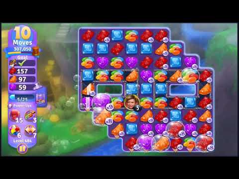 Wonka's World of Candy Level 484 - NO BOOSTERS + FULL STORY 🍫 | SKILLGAMING ✔️