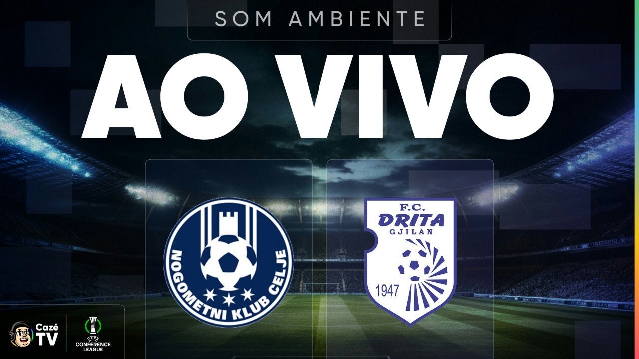 (SOM AMBIENTE)JOGO COMPLETO : CELJE X DRITA | CONFERENCE LEAGUE 25/26 |PLAYOFFS DAS OITAVAS DE FINAL