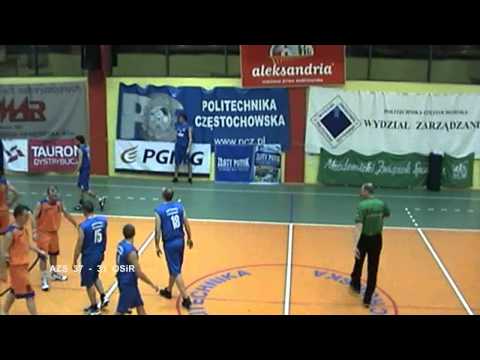 OZKosz Cz-wa Liga Okręgowa 2011/2012  1 runda play-off  04.04.12 CTC AZS Cz-wa - OSiR K-ck 3 kwarta