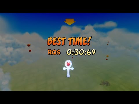 Crash Bandicoot 3 : Warped NST Level 17 Bye Bye Blimps Platinum Relic