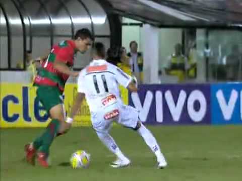 Os gols de Santos 3 x 0 Portuguesa pela 12ª rodada do Paulistão 2011 - (09/03/2011).