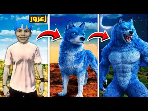 فلم قراند : زعرور يتحول الى زعرور الكلب و يتدرب 24 ساعة ( كركور خائف ) 🔥😂