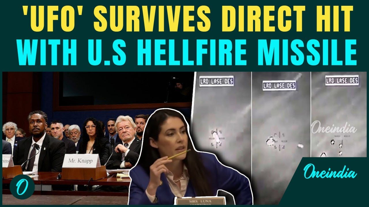 Shocking UFO Footage Shows Hellfire Missile Fired by U.S Military ...