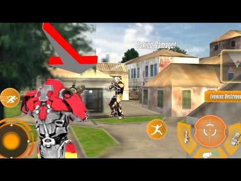 Flying Firefighter Truck Transform Robot Games | Fire truck driving simulator #14