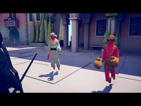 BOXING | KICKBOXER & GOLDEN BOXER vs S.W.A.T. UNITS - TABS - Totally Accurate Battle Simulator