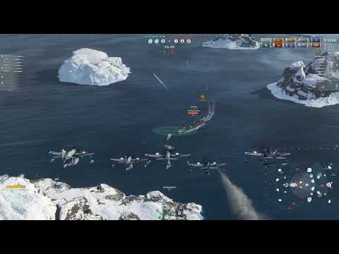 World of Warships - Halford Full Battle Part 1