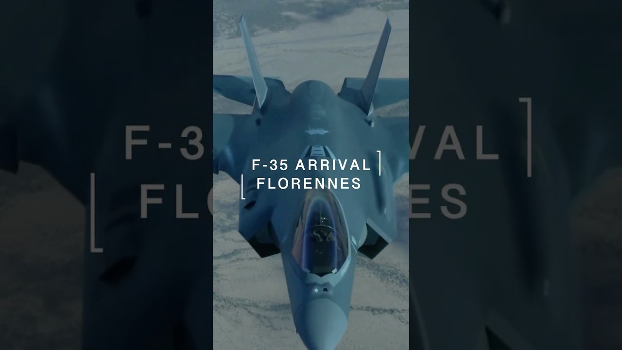 F-35 arrival in Belgium - Live stream announcement