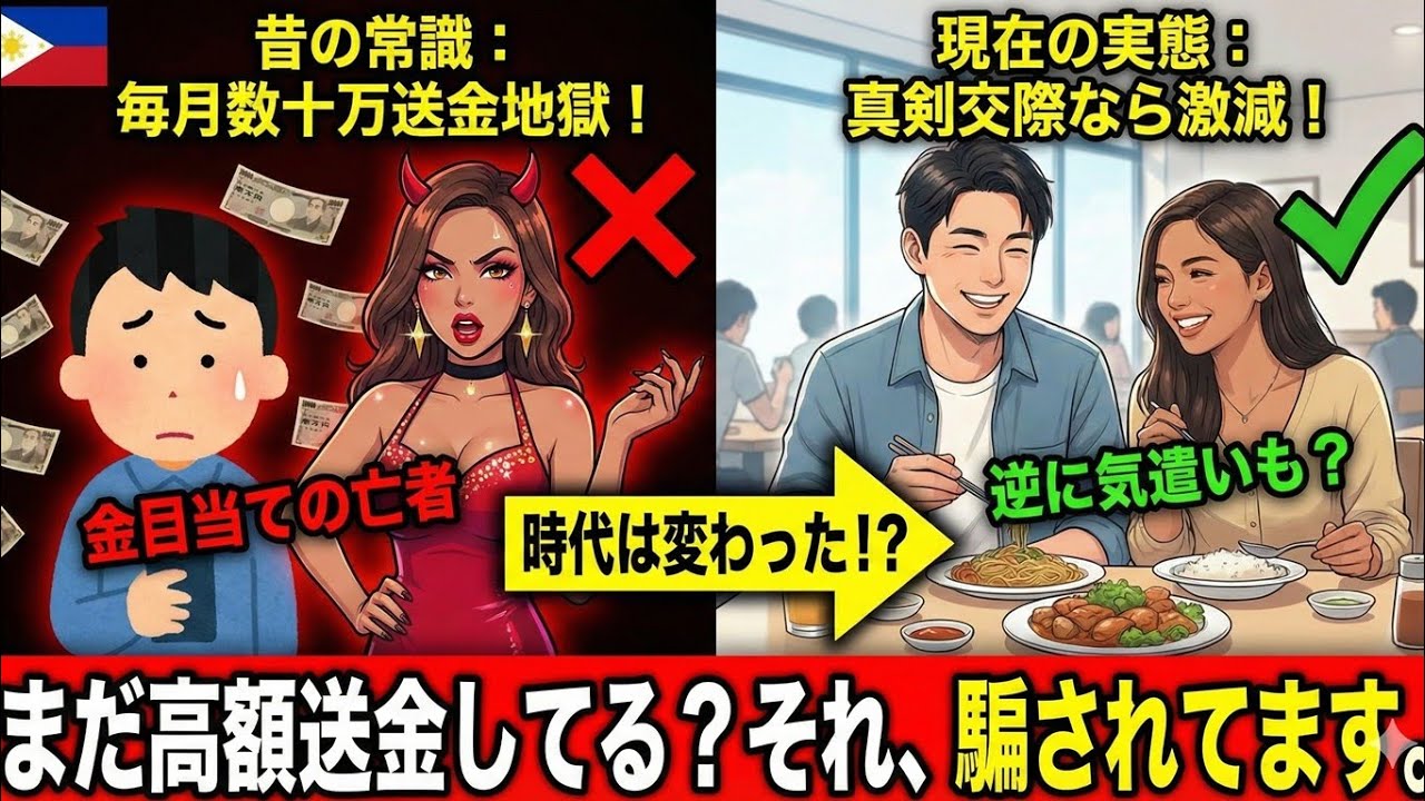 【フィリピンパブ嬢】実は割と現在は少ない「ファミサポ（送金問題）」について YouTubeサムネイル