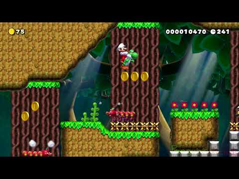 Super Mario Maker 2: W2-1 | Wiggler Wetlands V1