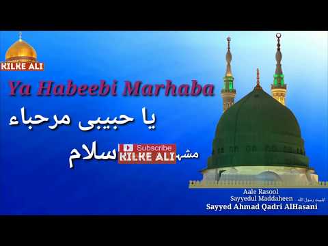 Ya Habibi Marhaba | SALAAM with Lyrics| Sayyed Ahmad Qadri AlHasani اہلبیت رسول اللہ