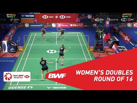 R16 | WD | FUKUSHIMA/HIROTA (JPN) [1] vs FRUERGAARD/THYGESEN (DEN) | BWF 2018