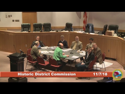 Historic District Commission 11.7.18