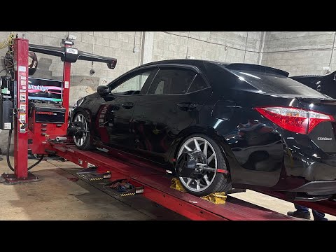 My 2016 corolla coilover install