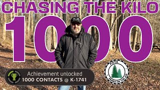 Achievement Unlocked! 1000 Contacts at K-1741!