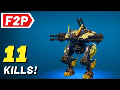 Fenrir Avengers Punishers MK3 Gameplay - War Robots Free to Play Hangar