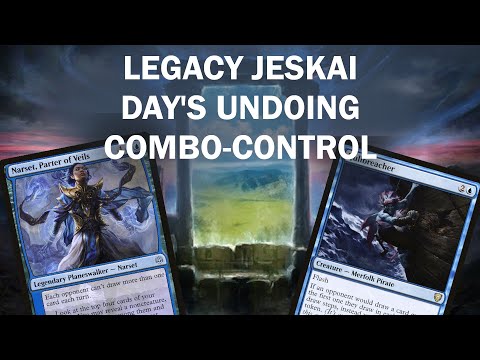 Combo-Control is BACK ON TOP! Legacy Jeskai Day's Undoing Control with Hullbreacher, Narset MH2 MTG