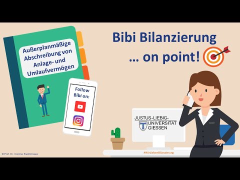 Außerplanmäßige Abschreibung u. Niederstwertprinzip: Einfach erklärt mit Beispielen u. Buchungen!