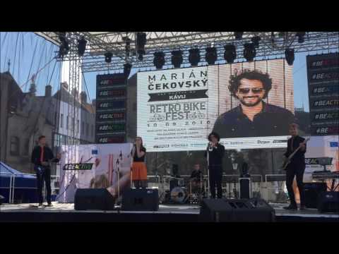 Pomaranč - Retro Bike Fest Mariána Čekovského 2016 - kapela Pomaranč