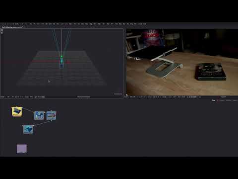 YAKSERIES: MOCHA PRO 5 tracking 3D vers FUSION 8 - Crรฉer un Hologramme