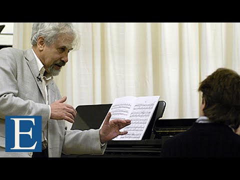 Masterclass de Alexander Satz - Piano - Mozart: Duport Variations