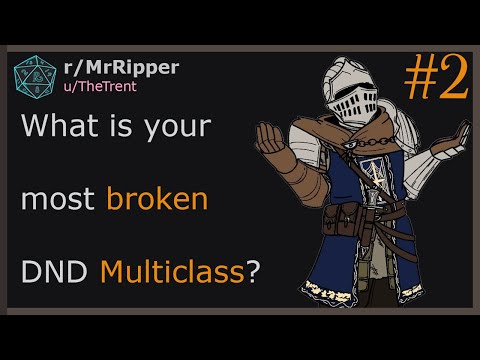 What is your most broken DND Multiclass? 🅿️2  #dnd