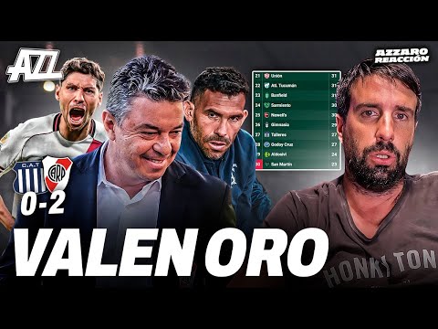 AZZARO REACTION - A CLASSIC, RIVER BEAT TÉVEZ AND TALLERES: 2-0 IN CÓRDOBA