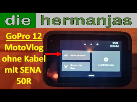 GoPro Hero 12 Black wireless mit Sena 50R & weiteren Geräten wie Samsung Earbuds, Airpods
