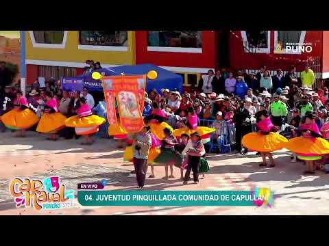 Puno: Carnavales: Tarkada. Conjunto Juventud Pinquillada Comunidad de Capullani