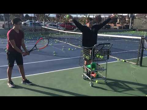 Tennis Drills...multi partner feeds