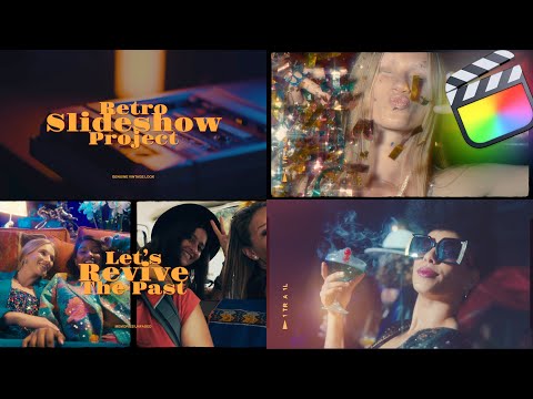 Retro Slideshow Modular Template for Final Cut Pro — MotionVFX